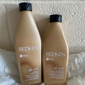 Redken All Soft Shampoo and Conditioner
